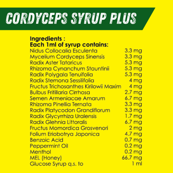 Timo Cordyceps Syrup Plus 300ml